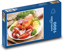 Lobster - Seafood Puzzle 1000 pieces - 60 x 46 cm