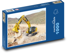 Rýpadlo - stavebný technik Puzzle 1000 dielikov - 60 x 46 cm 