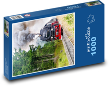 Parní vlak Puzzle 1000 - 60x46 cm