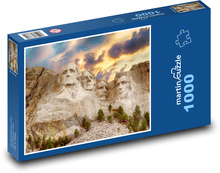 Mount rushmore - memorial, America Puzzle 1000 pieces - 60 x 46 cm 