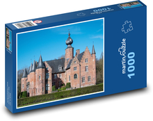 Hrad Rumbeke - Belgie Puzzle 1000 dílků - 60 x 46 cm