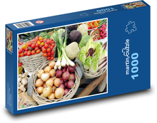 Zelenina Puzzle 1000 dílků - 60 x 46 cm