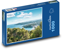 Krajina - pláž Puzzle 1000 dielikov - 60 x 46 cm 