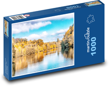 Jesienny krajobraz Puzzle 1000 elementów - 60x46 cm
