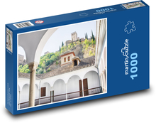 Alhambra - Granada, Hiszpania Puzzle 1000 elementów - 60x46 cm