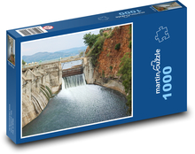 Přehrada - zdymadlo Puzzle 1000 dílků - 60 x 46 cm
