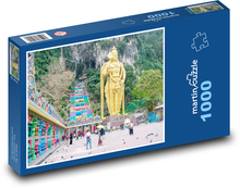 Malajsie - chrám Puzzle 1000 dílků - 60 x 46 cm