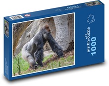 Gorila nížinná Puzzle 1000 dielikov - 60 x 46 cm