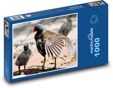 Bahnica obyčajná - vták Puzzle 1000 dielikov - 60 x 46 cm 