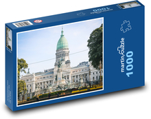 Palác argentinského národního kongresu Puzzle 1000 dílků - 60 x 46 cm