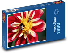 Včely na kvete Puzzle 1000 dielikov - 60 x 46 cm