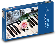 Akkordeon - Musikinstrument Puzzle 1000 Teile - 60 x 46 cm