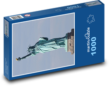 Socha svobody - Manhattan Puzzle 1000 dílků - 60 x 46 cm