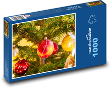 Vianočný stromček Puzzle 1000 dielikov - 60 x 46 cm