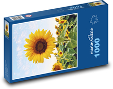 Slunečnice Puzzle 1000 dílků - 60 x 46 cm