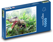 Singapurská zoologická záhrada - dinosaurus Puzzle 1000 dielikov - 60 x 46 cm 