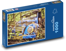 Rezavý automobil - vrak Puzzle 1000 dílků - 60 x 46 cm