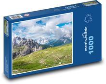 Dolomity - hory, skály Puzzle 1000 - 60x46 cm