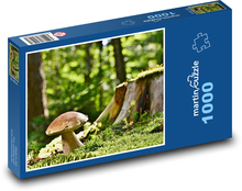 Pilze im Wald Puzzle 1000 Teile - 60 x 46 cm