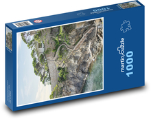 Costa Brava - schody k moru Puzzle 1000 dielikov - 60 x 46 cm 
