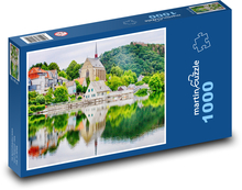 Beyenburg - kostel Puzzle 1000 - 60x46 cm