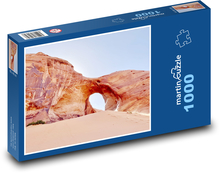 Poušť - skála Puzzle 1000 dílků - 60 x 46 cm