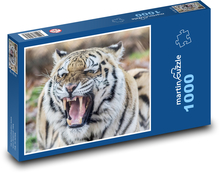 Angry Tiger Puzzle 1000 pieces - 60 x 46 cm