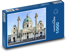 Church of St. Charles Borromeo - Vienna Puzzle 1000 pieces - 60 x 46 cm 