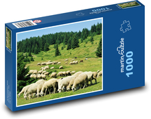 Schafherde Puzzle 1000 Teile - 60 x 46 cm
