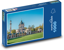 Schwetzingen - Meczet, Niemcy Puzzle 1000 elementów - 60x46 cm
