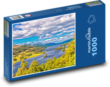 Skotsko - krajina Puzzle 1000 - 60x46 cm