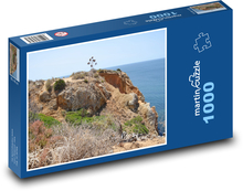 Útes - pobřeží Puzzle 1000 dílků - 60 x 46 cm