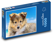 Pies - Szczeniak Puzzle 1000 elementów - 60x46 cm