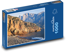 Skála - pobrežie Puzzle 1000 dielikov - 60 x 46 cm