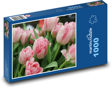 Pink tulips Puzzle 1000 pieces - 60 x 46 cm 