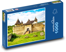 Ukrajina - pevnosť Khotyn Puzzle 1000 dielikov - 60 x 46 cm 