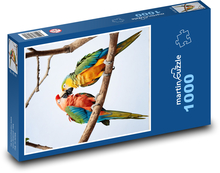 Papugowe Puzzle 1000 elementów - 60x46 cm