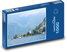 Itálie - Komské jezero Puzzle 1000 dílků - 60 x 46 cm