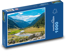Údolie rieky Nera Puzzle 1000 dielikov - 60 x 46 cm 
