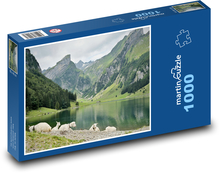 Mountain lake Puzzle 1000 pieces - 60 x 46 cm 