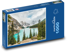 Mountains - river Puzzle 1000 pieces - 60 x 46 cm 