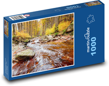 Rieka v lese Puzzle 1000 dielikov - 60 x 46 cm 