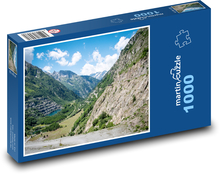 French Alps Puzzle 1000 pieces - 60 x 46 cm 