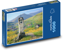 Winnice, krajobraz Puzzle 1000 elementów - 60x46 cm