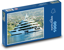 Luxusná jachta Puzzle 1000 dielikov - 60 x 46 cm 