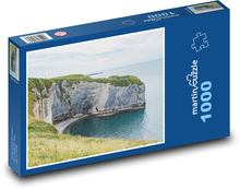 Frankreich - Etretat-Küste Puzzle 1000 Teile - 60 x 46 cm