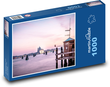 Benátsky západ slnka Puzzle 1000 dielikov - 60 x 46 cm 