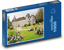 Zámek - zámecká park Puzzle 1000 dílků - 60 x 46 cm