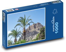 Palm trees - mountains Puzzle 1000 pieces - 60 x 46 cm 