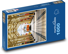 Električka - múzeum, depo Puzzle 1000 dielikov - 60 x 46 cm 